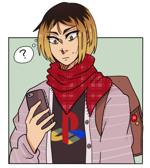 northful: kenma for anon!!every time i think about these two being texting buds i smile &lt;33