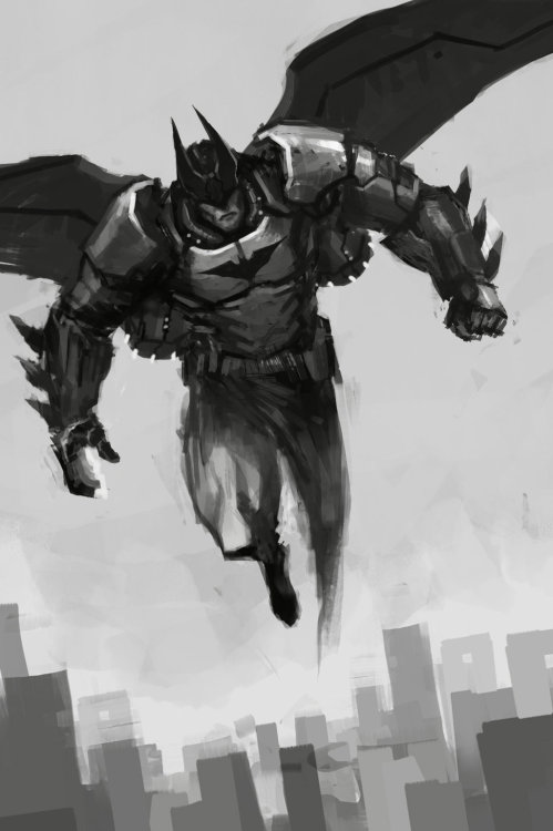 gothamart:  Batman by lordbaells