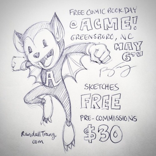 This Saturday!! GREENSBORO FRIENDS: I have a few pre-commissions to do, so if you guys want one, ple