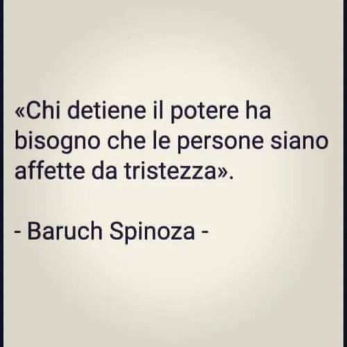 Non vi è nulla di più incontrollabile di una persona felice che vive nell'entusiasmo! Non vi è nulla di più facile da controllare di una persona infelice che vive nella paura!
Wayne W. Dyer
https://www.instagram.com/p/CfS5iAHImF1/?igshid=NGJjMDIxMWI=