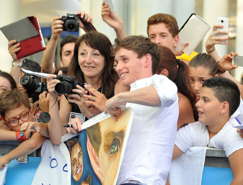 eddie-redmayne-italian-blog: Today let’s celebrate Fourth Anniversary of Eddie at Giffoni Film