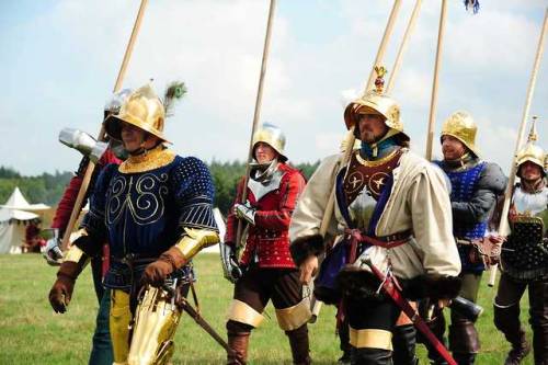 historicalfightingguide: “ Burgundian men-at-arms at the Call to Arms in Bexbach 2013. Thanks 