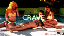 doubledfan:   Dani Daniels, Anikka Albrite,&amp; Madison Ivy - CRAVE  Gathering Experience - Episode 6