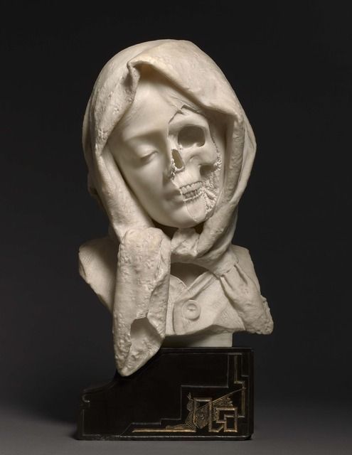 moshita:  Marble Vanitas, Italy, late 19th century Daniel Katz Gallery artsy 