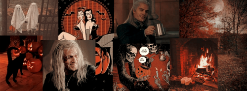 Headers collage - Halloween credit fallingcavill on twitter DEU TRABALHO socorro