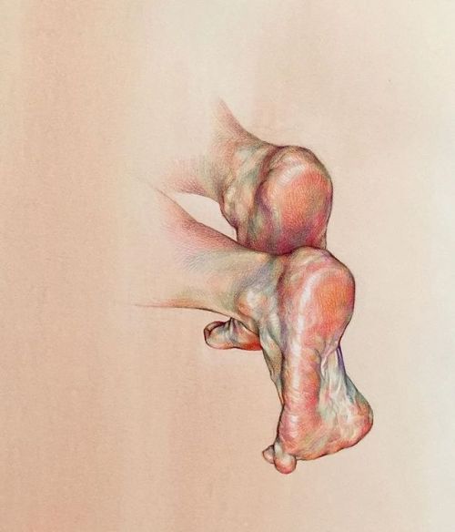 redlipstickresurrected:WanJin Gim aka Willeys Art (Korean, Korea) - 1: Empty Nude (detail), 2017, Wa