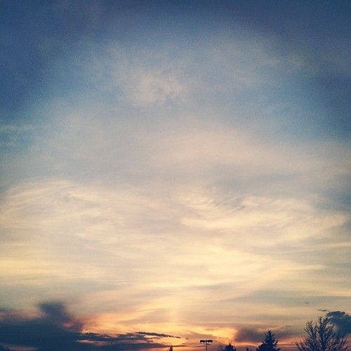 #sunset #michigan #traversecity #beautiful #sky