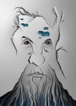 ianbrooks:  Treebeard by Eiko Ojala  Artist: Behance / Website 