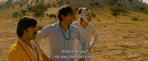 hirxeth:The Darjeeling Limited (2007) dir. Wes Anderson