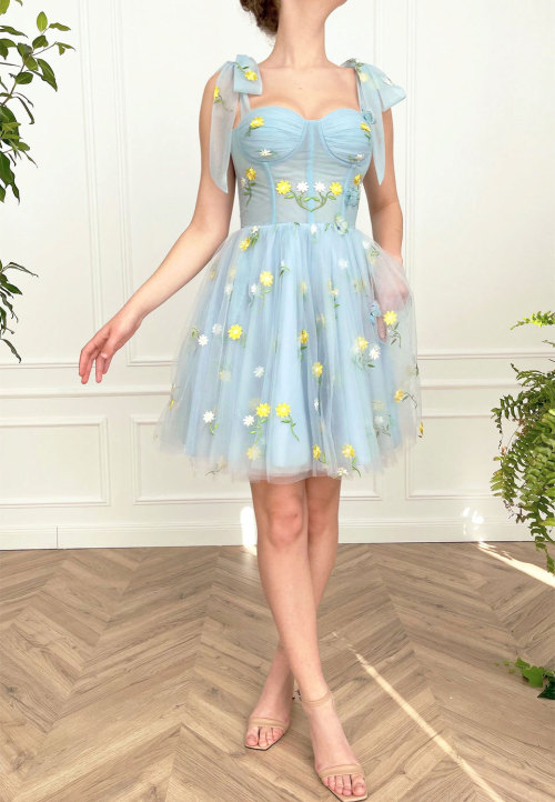 evermore-fashion:Teuta Matoshi ‘Wild Daffodils’ & ‘Garden in the Sky’ Haute Couture Gowns