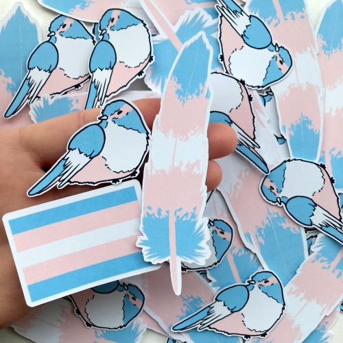 sosuperawesome: LGBTQ+ Bird StickersBronwyn Brims on Etsy