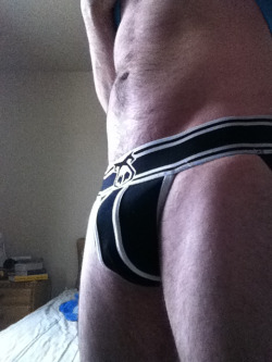 hausofdirtyboy:  In my new @nastypig jock  Mmf fuckin&rsquo; sexy.