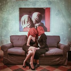 taniimelodii:René Magritte “Les amants”