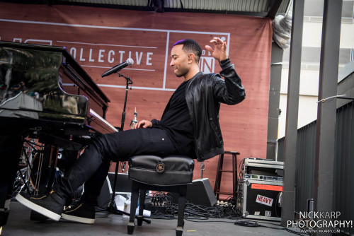 nickkarpphotography:  John Legend at The Belmont for Axe X Spin’s Unofficial SXSW Showcase in Austin, TX on 3/17/16. Shot for Spin Media/Idolator www.nickkarp.com 