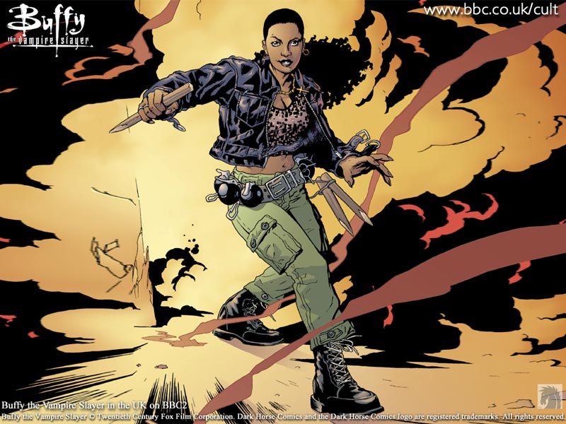 superheroesincolor:   Kendra Young  //  Buffy the Vampire Slayer Slayer from Jamaica, Kendra