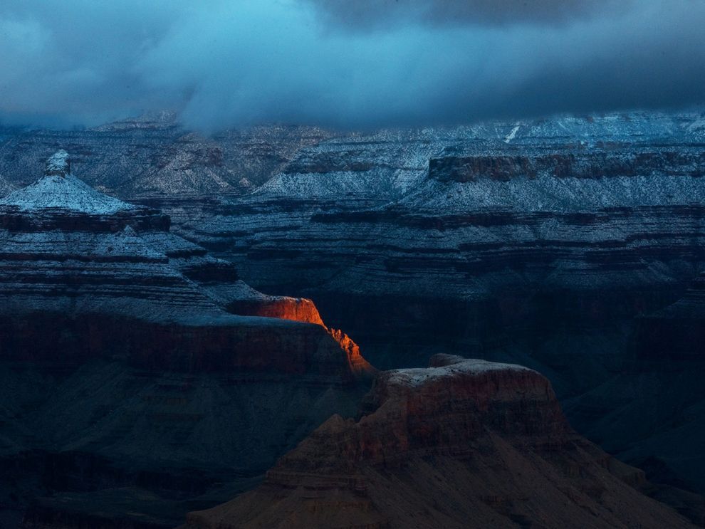sixpenceee:Light in WinterPhotograph by David Stoker, National Geographic Your ShotPredawn