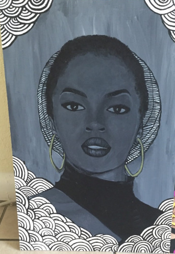fyblackwomenart:  Lauryn  by  KianaLlanos 