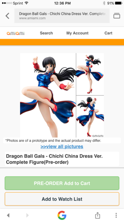 msdbzbabe:Chi Chi is up for pre order!! http://www.amiami.com/top/detail/detail?gcode=FIGURE-030742&page=top FINALLY!