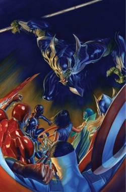 daily-superheroes:  Spidey leading from the front with the new avengersdaily-superheroes.tumblr.com