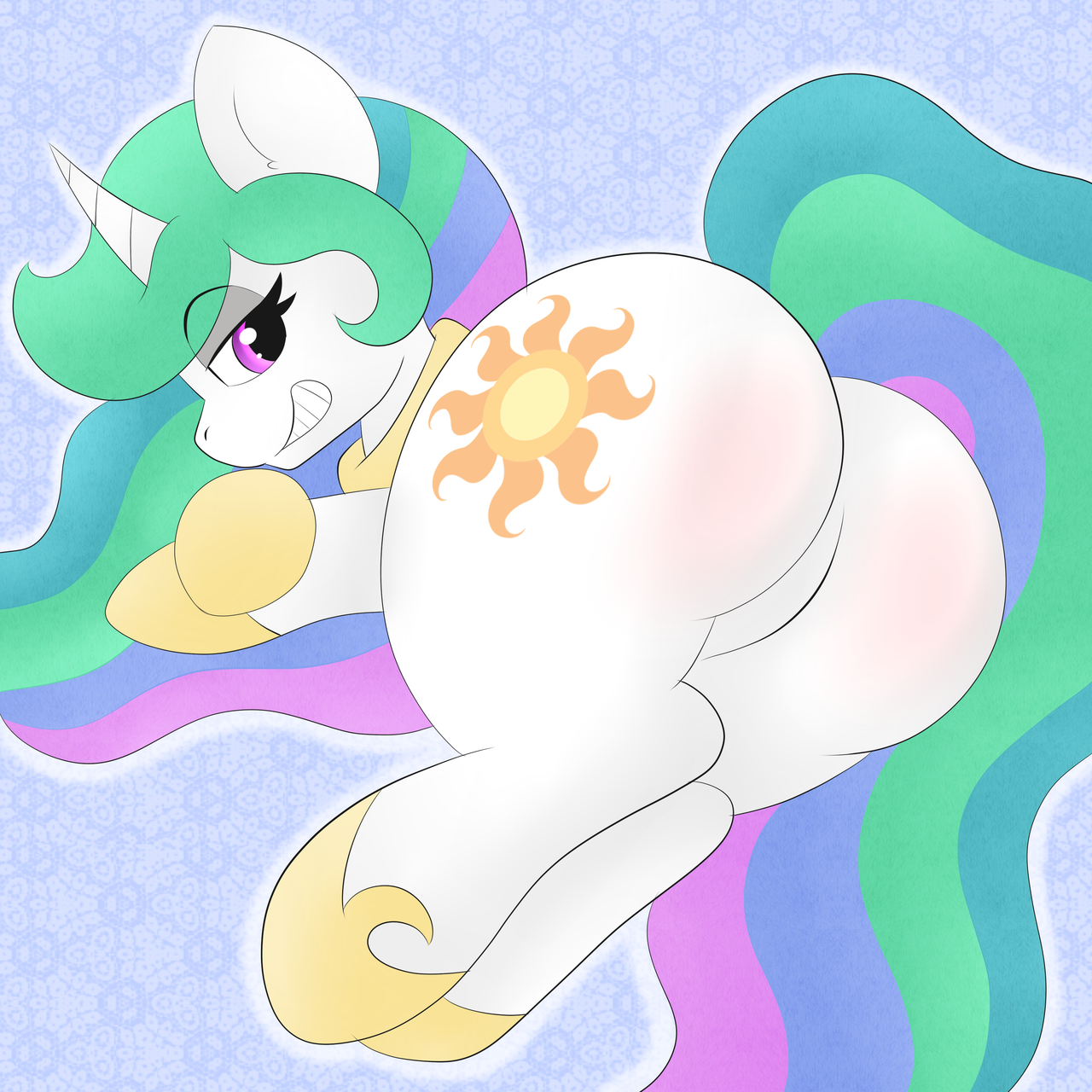 smutpaws: Thicc Princess ~ A few people suggested i draw Celestia, so i actually