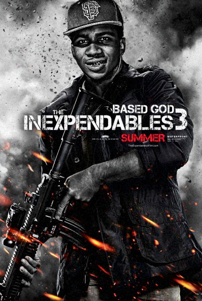 dblockmenace:  kaiyoon:  Trapxpendables 3 directed by Dr. Teeth  Lil b wtf 
