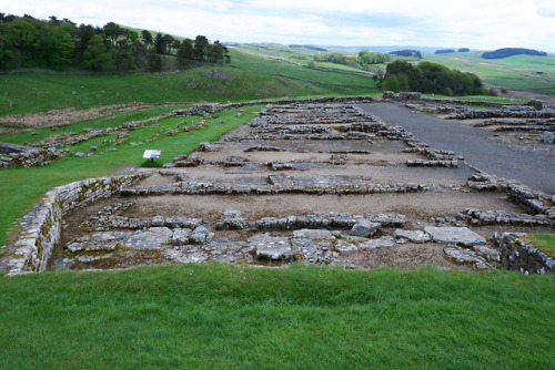 East Gate, North Wall and Outbuildings and Barracks, Housteads Roman Fort, Hadrian’s Wall, Northumbe