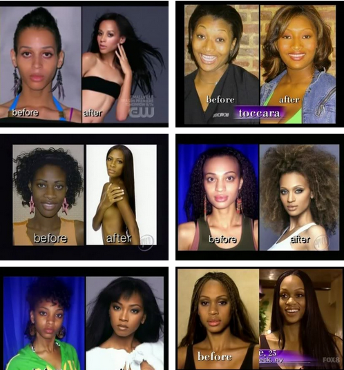 fuckrashida:Anon asked me who my favorite America’s next top model contestants where and here they a