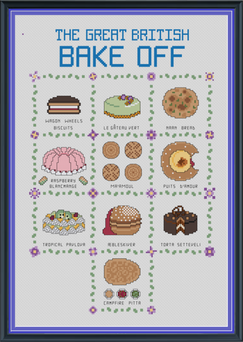 lpanne: Finally finished with this year’s The Great British Bake Off Sampler! i’ve 