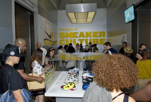 Unlike the many sneaker fans and aficionados that havevisited The Rise of Sneaker Culture,I didn’t k