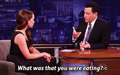    JImmy: You know what was really disturbing on the show, was when you had to eat the horse heart.   