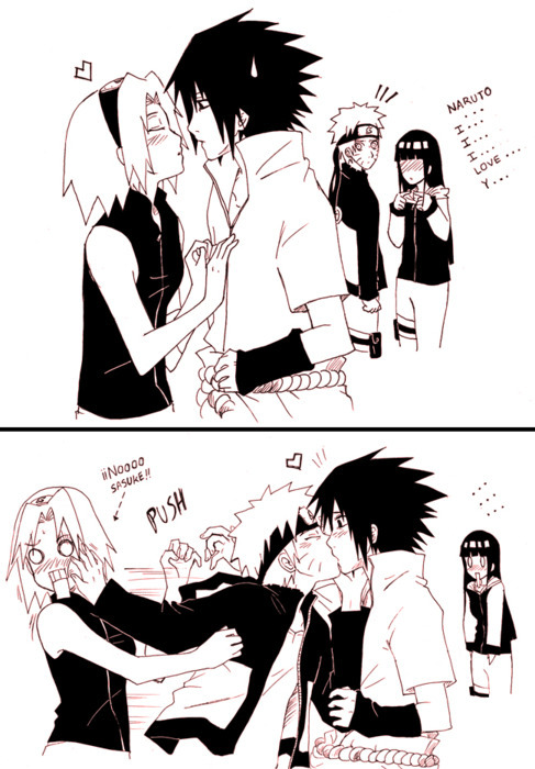 Funny sasusaku comics