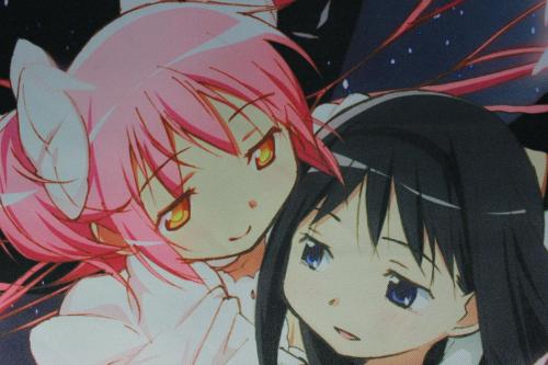 endlessmageoflove:Official Art of Madoka and Homura