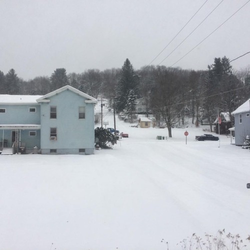 #snowday #pawilds #winter #snow #pennsylvanialife #pennsylvania #mystreet #whereilive #february #sma