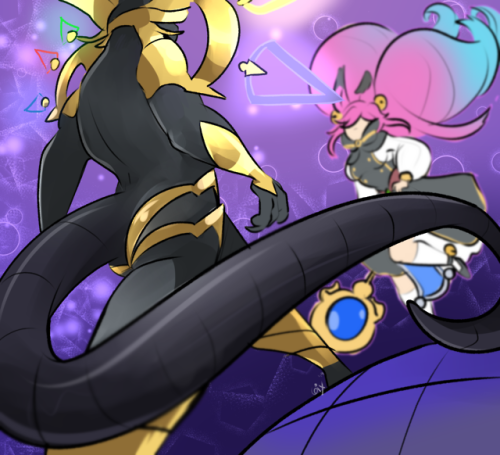 “Oh? You’re approaching me?”- Chronos Nyx from Dragalia Lost probably