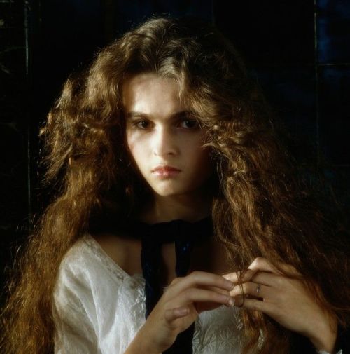 queenvictoriaroyalty:A young Helena Bonham Carter.