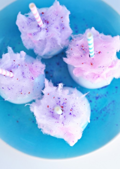 my cotton candy heart #pastel#purple#blue#pink#food#cotton candy#candy#aesthetic #curators on tumblr