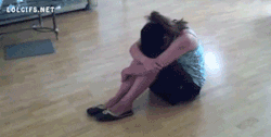 Pixyled:  Onlylolgifs:   Puppy Reacts To Girl’s Crying  Interesting Dog Thing,