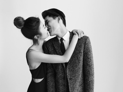 wilsonmodelmgmt: Dae & His Beautiful Wife Bora for Forever 21 Holiday 2015 Campaign!! Photo by