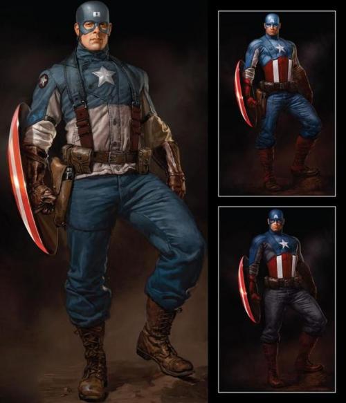 league-of-extraordinarycomics:Captain America: The First Avenger Concept ArtCreated by Ryan Meinerdi