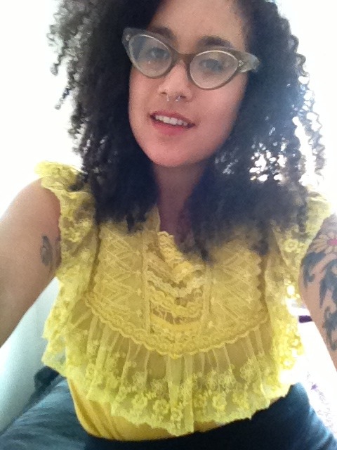 lindseyike:  wearing my favorite glasses and my favorite shirt that is not practical to where in daily situations to celebrate my birthday. HERE WE GO  god dammit, lindsey you are so beautiful. i wish i could hug you.