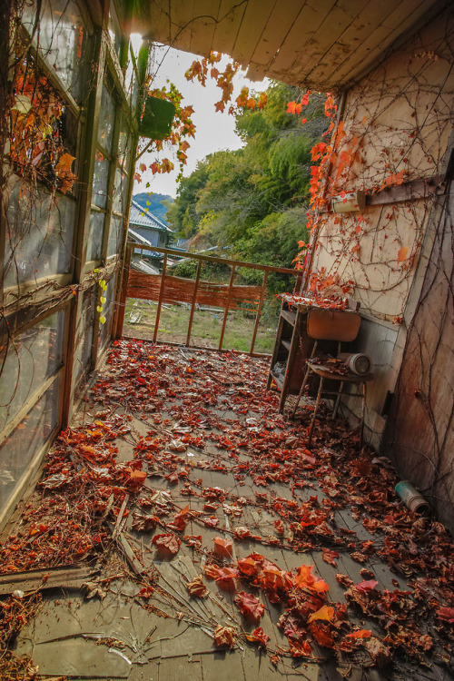 Abandoned “Konoji” hospital- Bコの字医院,日本