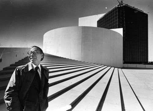 I.M. Pei (貝聿銘). 1917-2019.Chinese-American master architect Ieoh Ming Pei (I.M. Pei) passed away on 