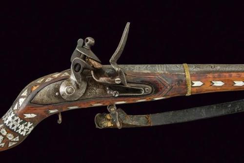 Flintlock jezail from Afghanistan, 19th century.from Czernys International Auction House