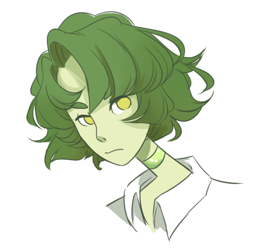 Thought of what Prehnite would look like if she were to regenerate and no longer serve Yellow Diamon