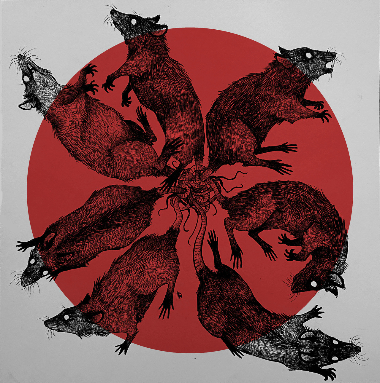 Red Point Tattoo Limited Series - Rat King — RED POINT TATTOO