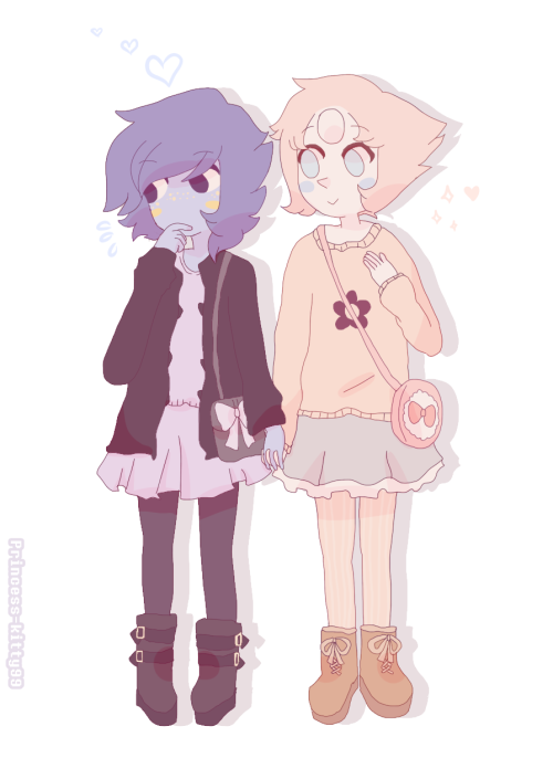 princess-kitty99:  i saw some people putting in this drawing’s tags “pearlapis”so,here you go 