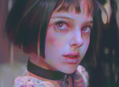 Mathilda, First metFrom Movie Leon. Did this in June Every time I watched the movie again I want pai