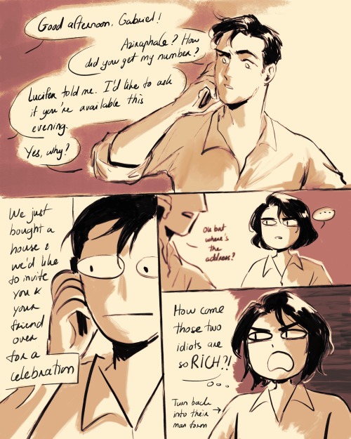 Good Omens And The Lost Angel Cpmtinues!