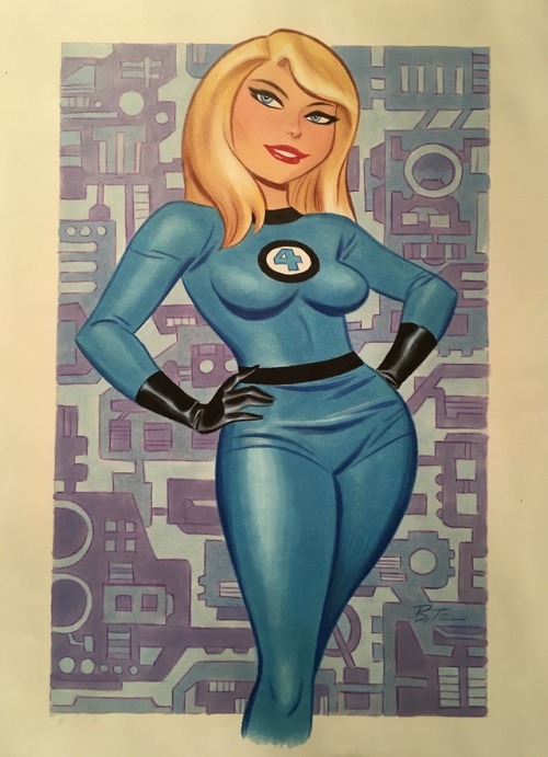 Sue Storm (Invisible Woman) by Bruce Timm