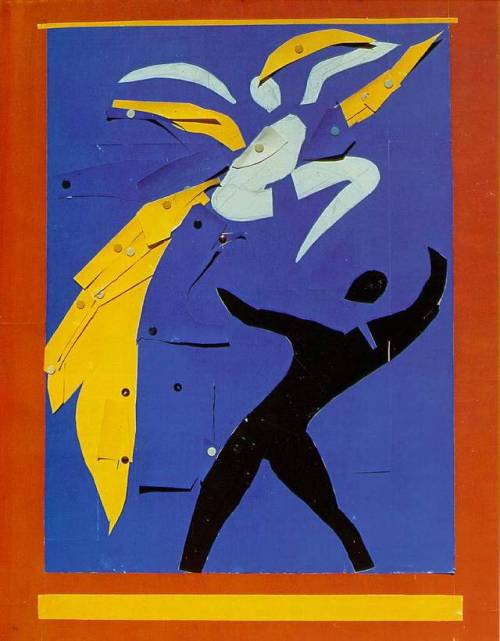 artist-matisse: Two Dancers (Study for Rouge et Noir, 1938, Henri Matisse